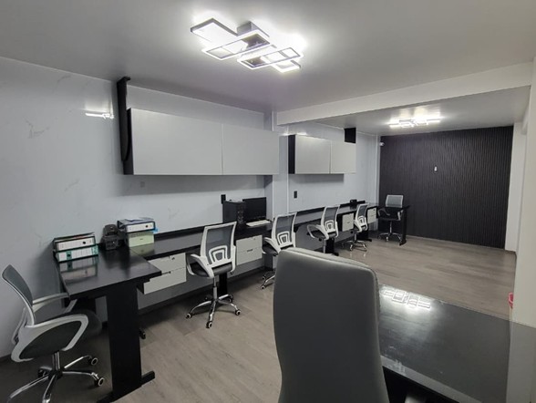 Imagen después de la remodelación de oficinas